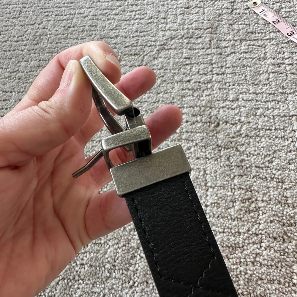 Boys reversible black brown belt large kids